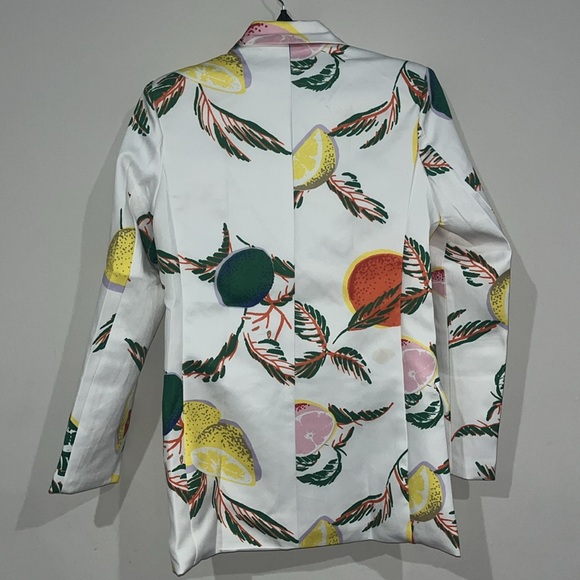 EUC! | Aveloria fruit print blazer | sz Small - Picture 6 of 7